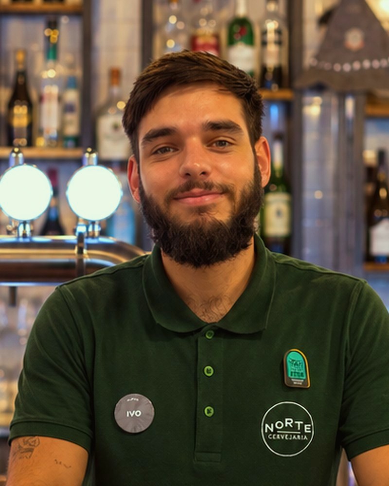 Retrato de Ivo, da equipa do Norte